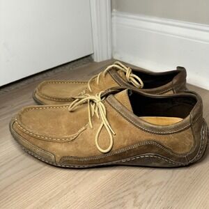 Cole Haan G Series N*ke Air‎ Mens Tan Suede Leather Driving Loafers size 12